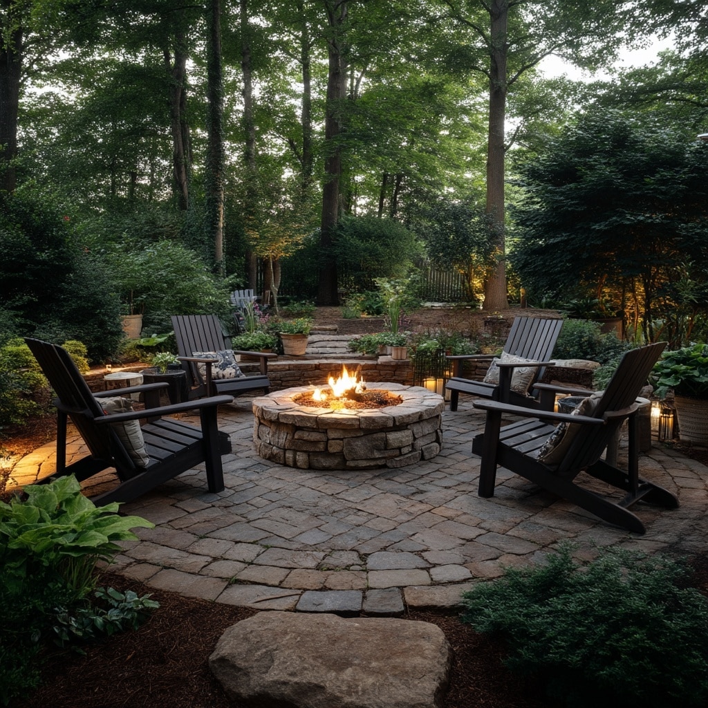 . Add a Fire Pit for Year-Round Warmth