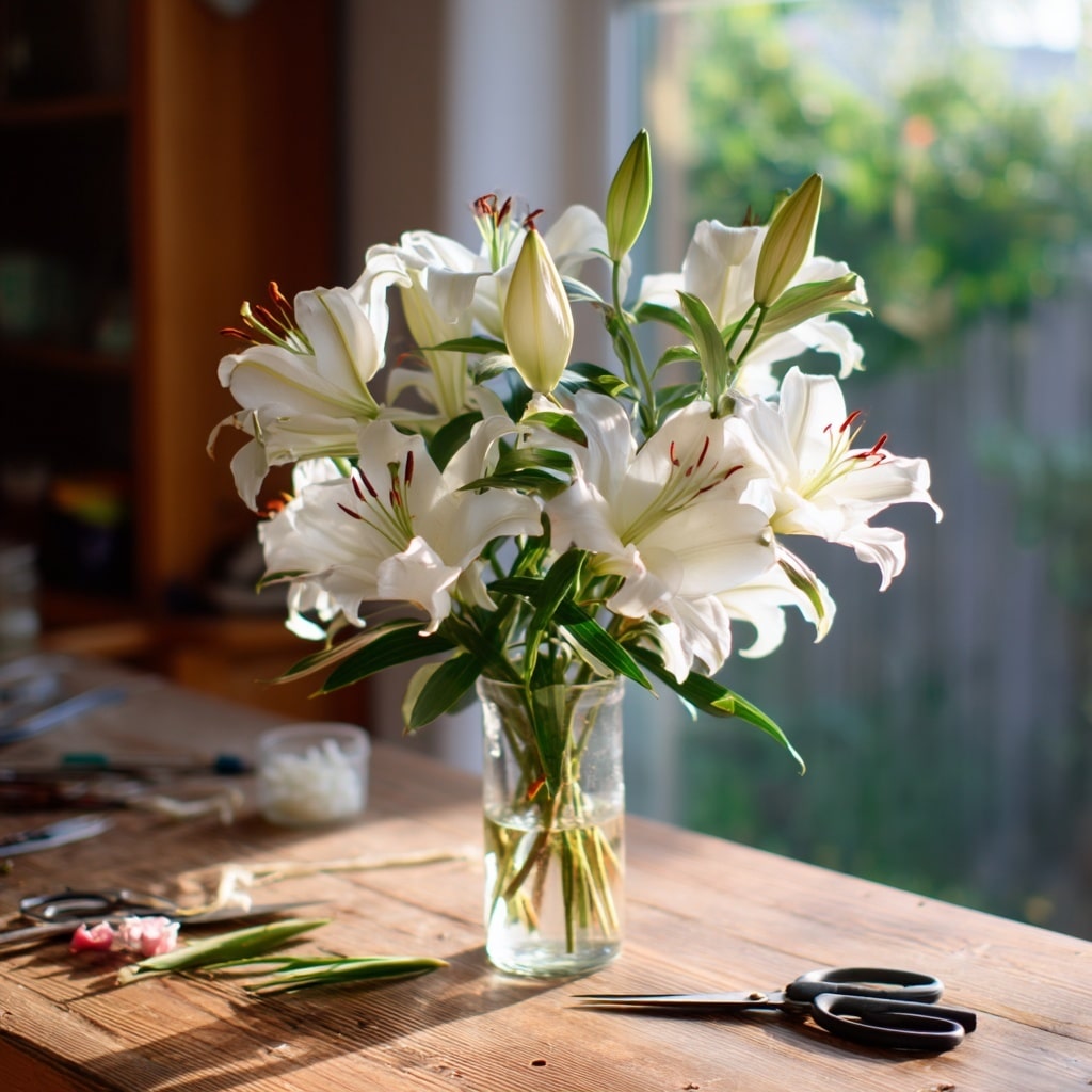 . Care Tips for Cut Flower Lilies in a Vase