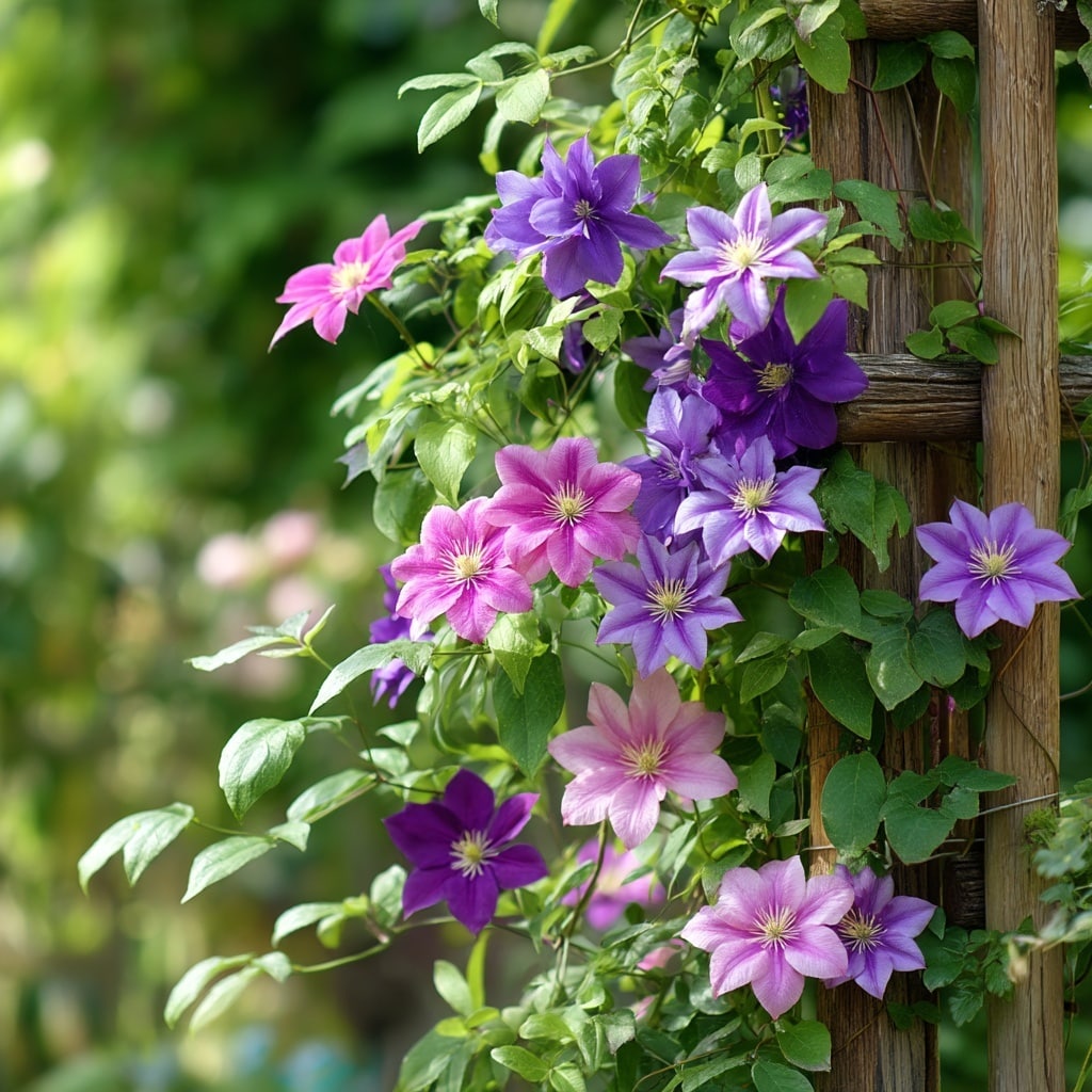 4 Pretty Plants for a Beautiful Garden on a Budget 4 Clematis