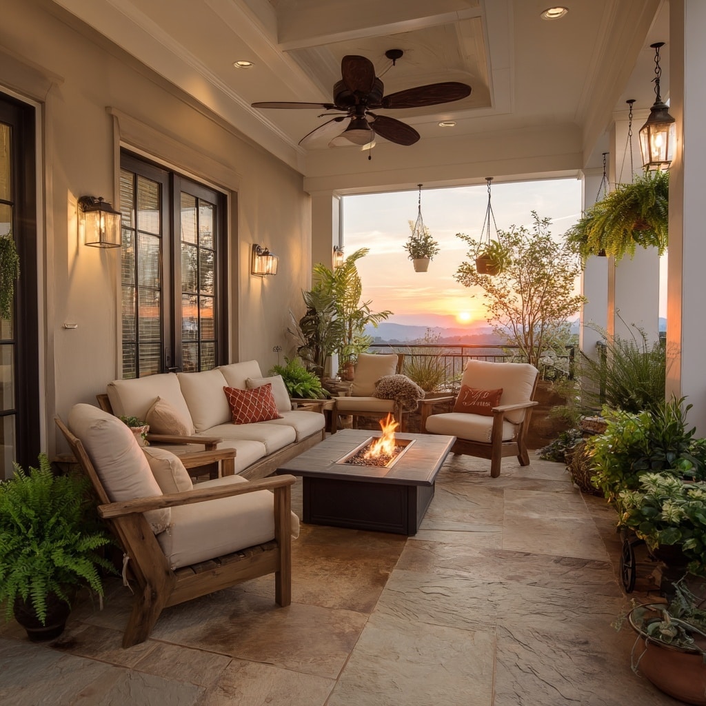 Covered Patio Features for Year-Round Comfort
