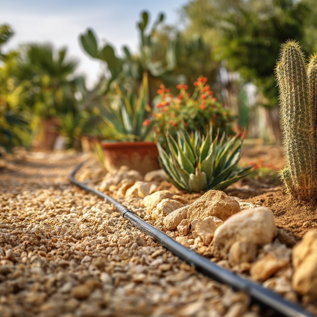 10 Budget-Friendly Arizona Backyard Ideas That Work 3 . Install a Drip Irrigation System