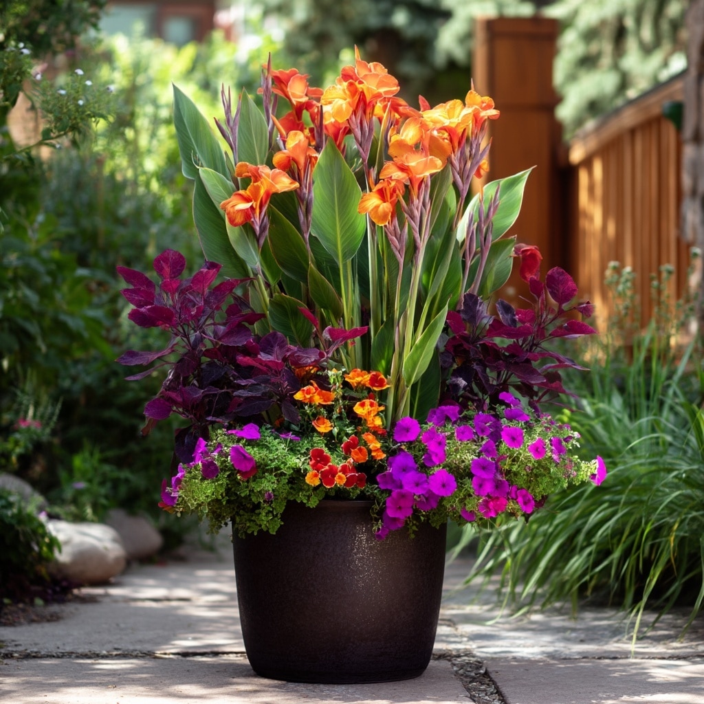 . Outdoor Planter Recipe for Full Sun