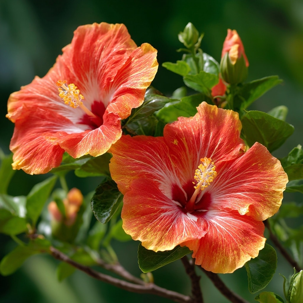 11 Orange Hibiscus Varieties for Vibrant Gardens 4 Electric Orange