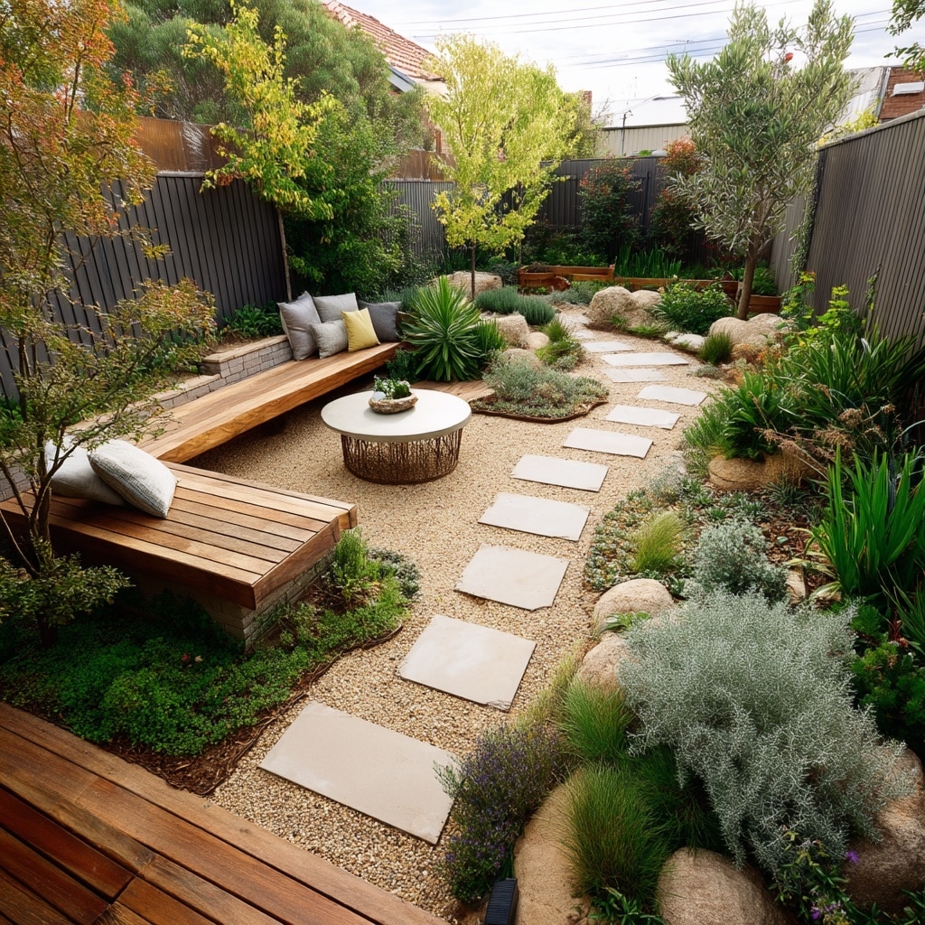 10 Backyard Ideas for Small Yards That Maximize Space 4 . Get Creative with Small Backyard Landscaping