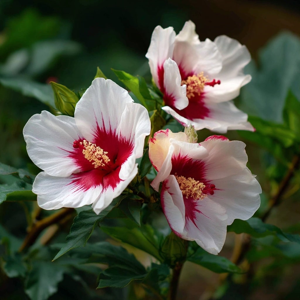 7 Types of Hibiscus Flowers – Common & Rare Varieties 4 . Hibiscus moscheutos (Hardy Hibiscus)