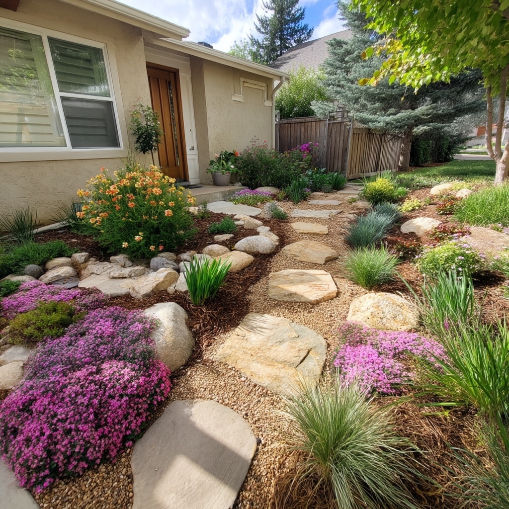 9 Small Front Yard Landscaping Ideas for Big Curb Appeal 5 Make It No-Mow
