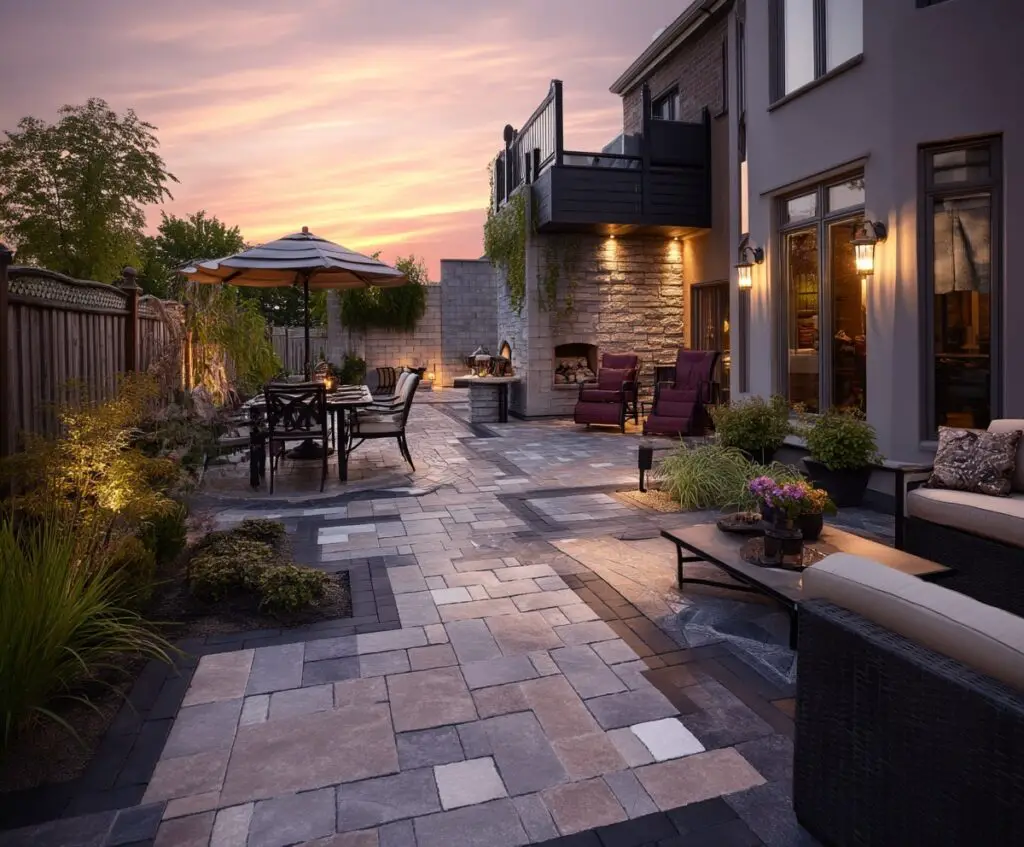 3. Mixed Paver Designs for a Custom, Standout Look