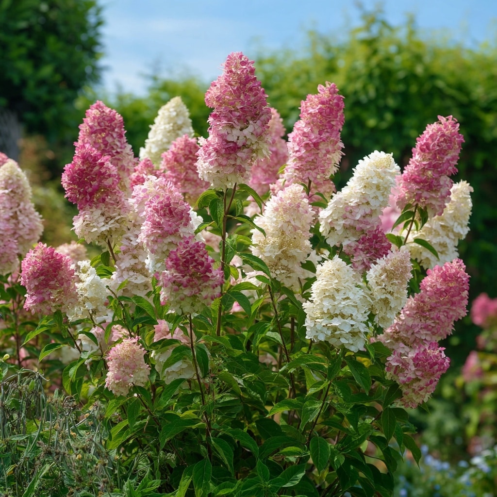 . Panicle Hydrangeas (Hydrangea paniculata)