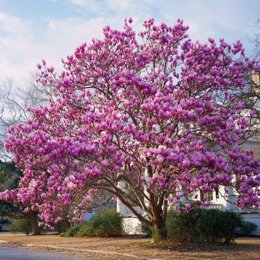 6 Stunning Trees That Bloom Pink in Spring 4 Saucer Magnolia