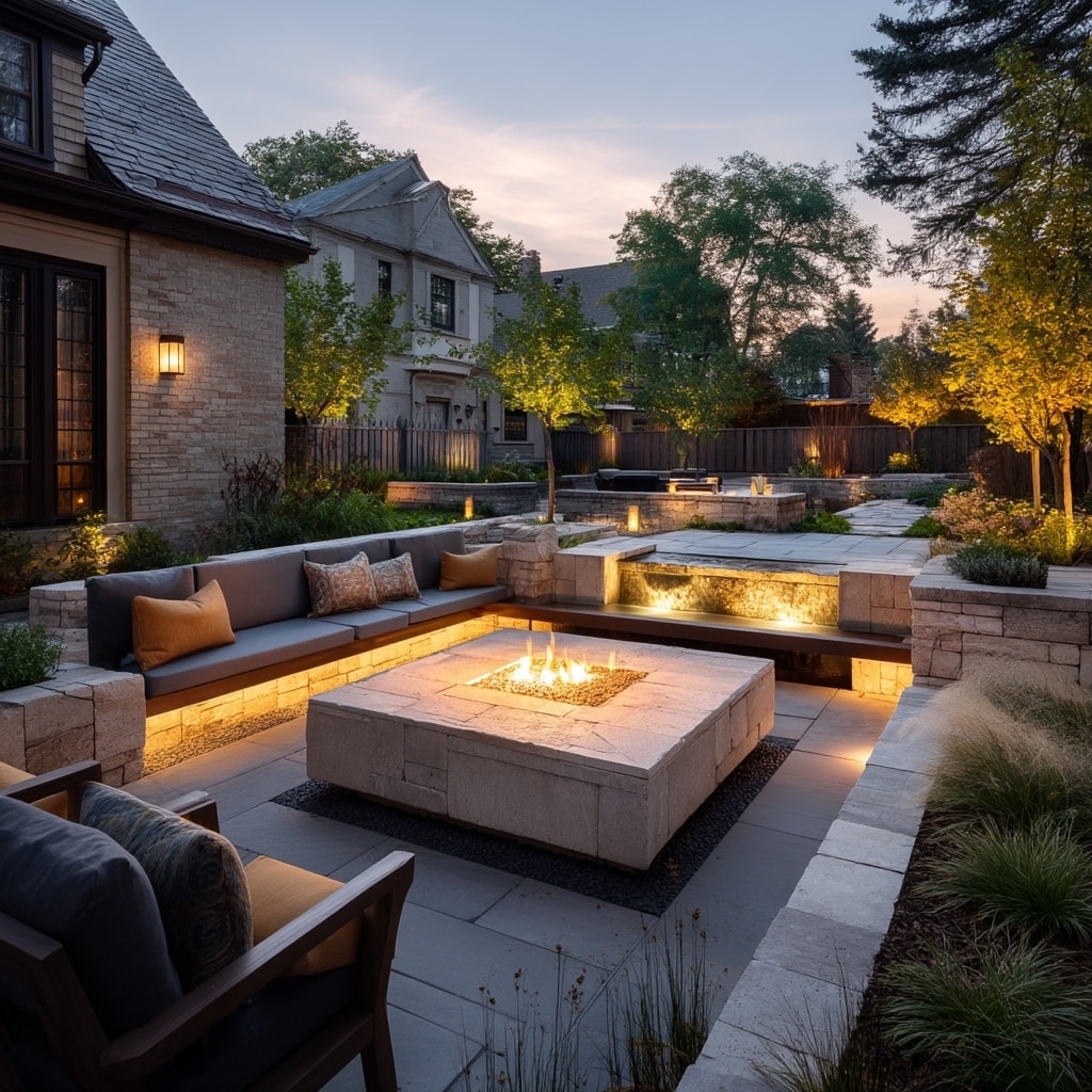 Add Fire and Water for Atmosphere and Comfort