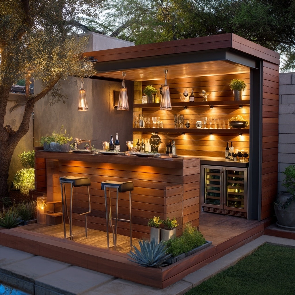 Add a Bar for Easy Entertaining