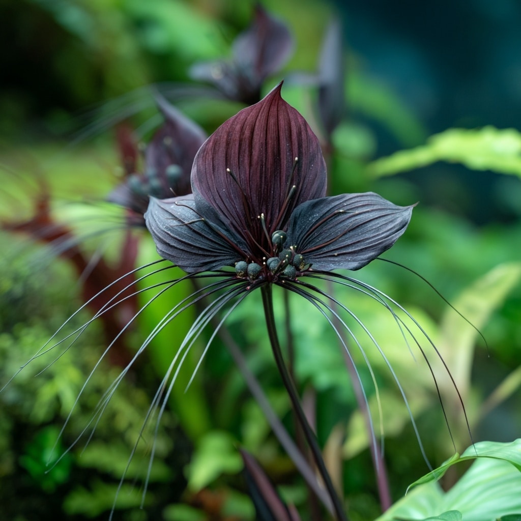 5 Weird Plants From Around the World 5 Bat Plant