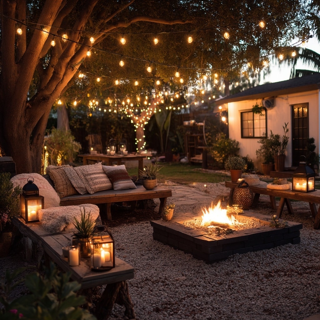 Best Firepit Ideas for a Cozy Backyard Retreat 5 Lighting Ideas Around Backyard Firepits