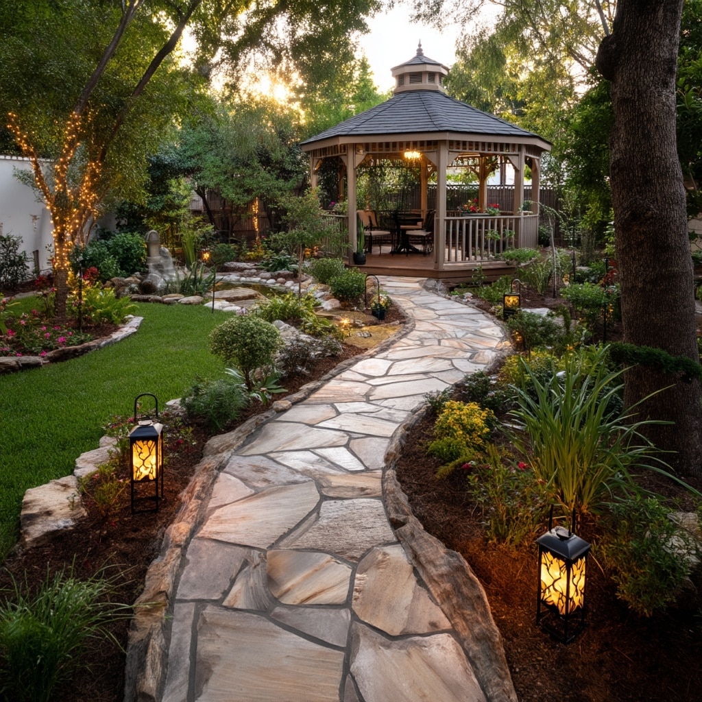 6 Small Garden Decoration Ideas for Smart Garden Decor 5 Make a Bold First Impression with Welcoming Garden Decor