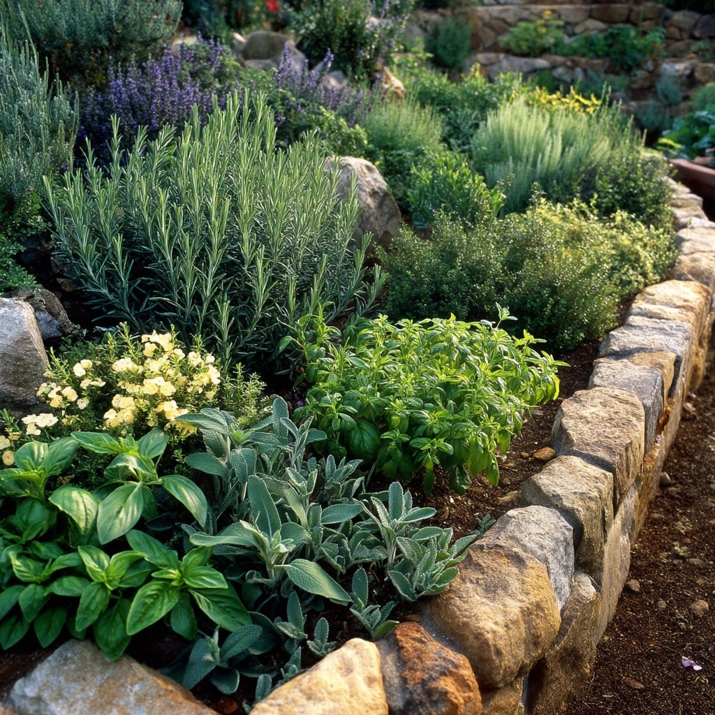 10 Best Full Sun Plants That Love Heat & Need Little Care 6 Perennial Herbs (Thyme, Rosemary, Sage)