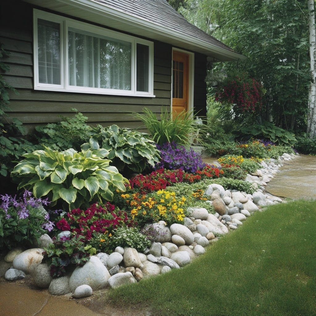 9 Small Front Yard Landscaping Ideas for Big Curb Appeal 6 Play Up the Perimeter