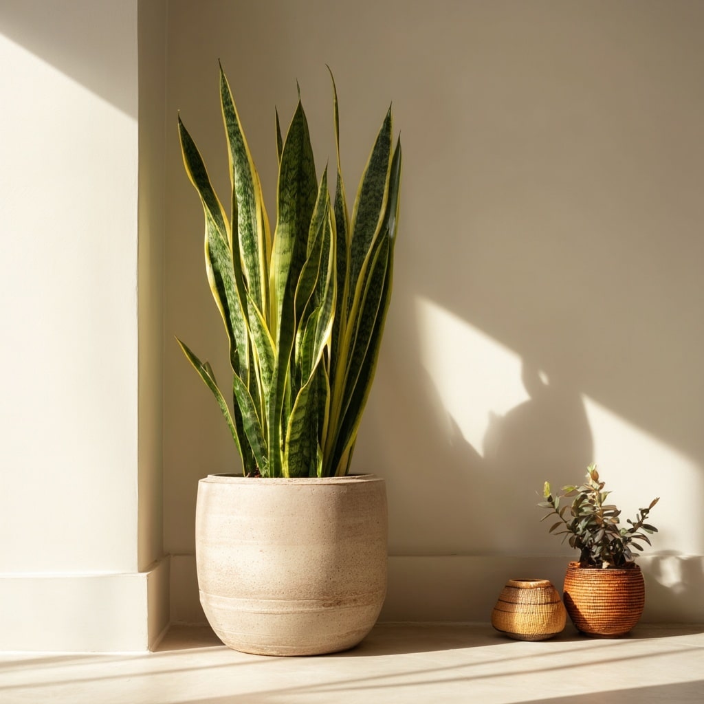 Low Maintenance House Plants Anyone Can Grow Indoors 5 Snake Plant