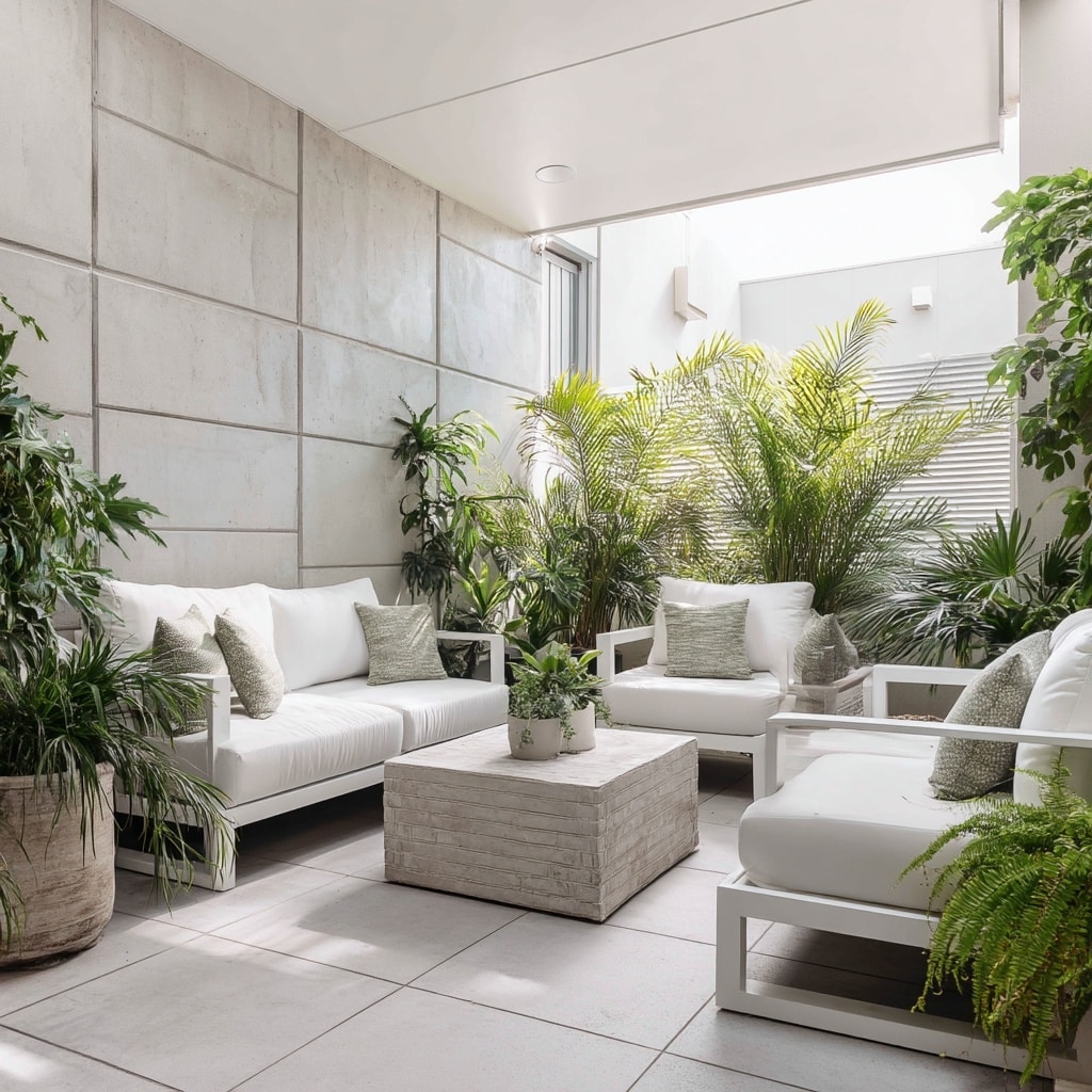  Soften Industrial Vibes with White and Grey Tones