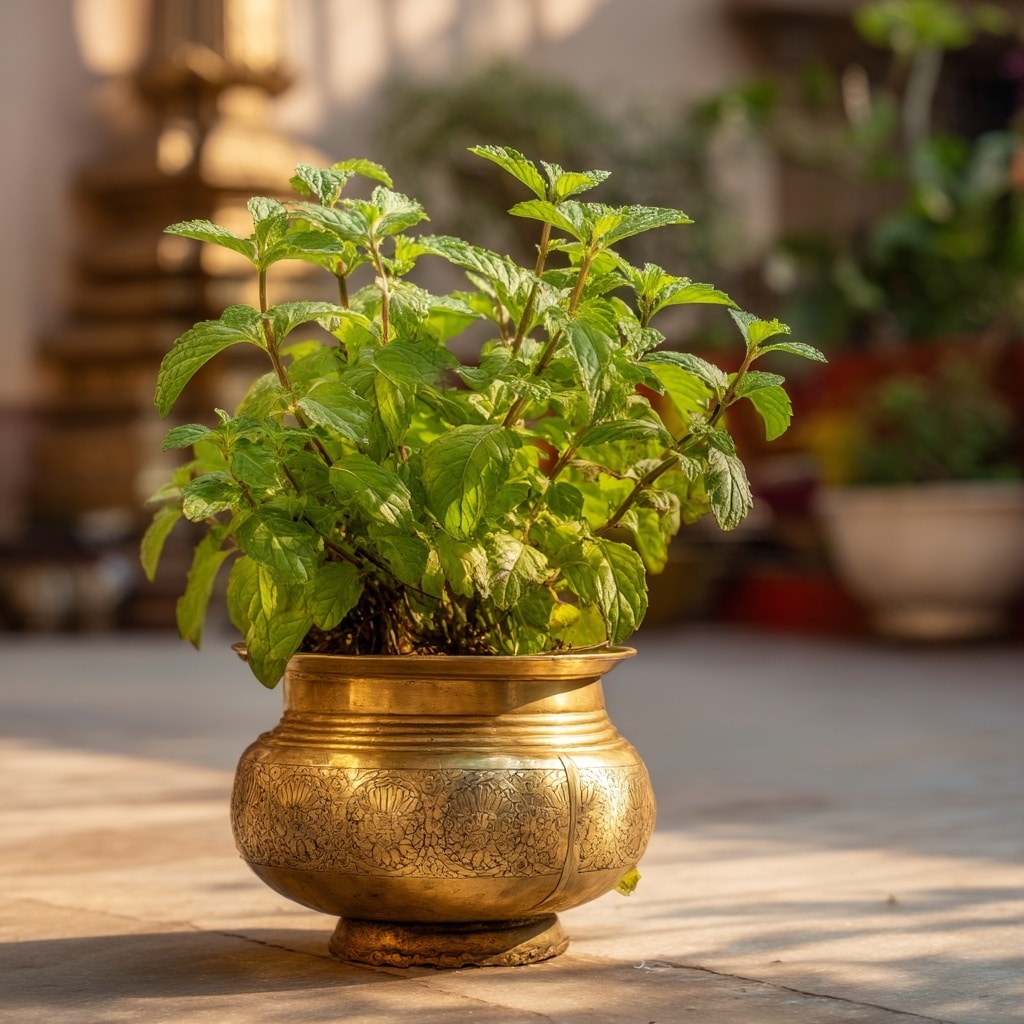 5 Medicinal Plants to Grow at Home Naturally 5 Tulsi – The Queen of Healing Herbs