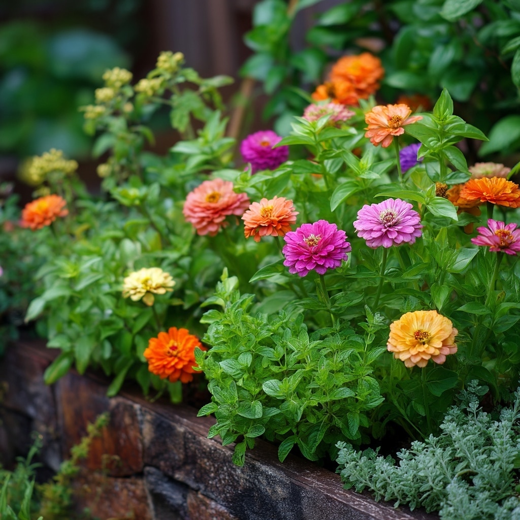 10 Cozy Zinnia Garden Bed Ideas for a Stunning Yard 6 10 Cozy Zinnia Garden Bed Ideas for a Stunning Yard
