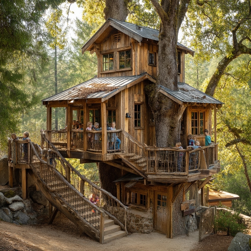 Cool Tree House Ideas for the Ultimate Backyard Treehouse 8 Cool Tree House Ideas for the Ultimate Backyard Treehouse