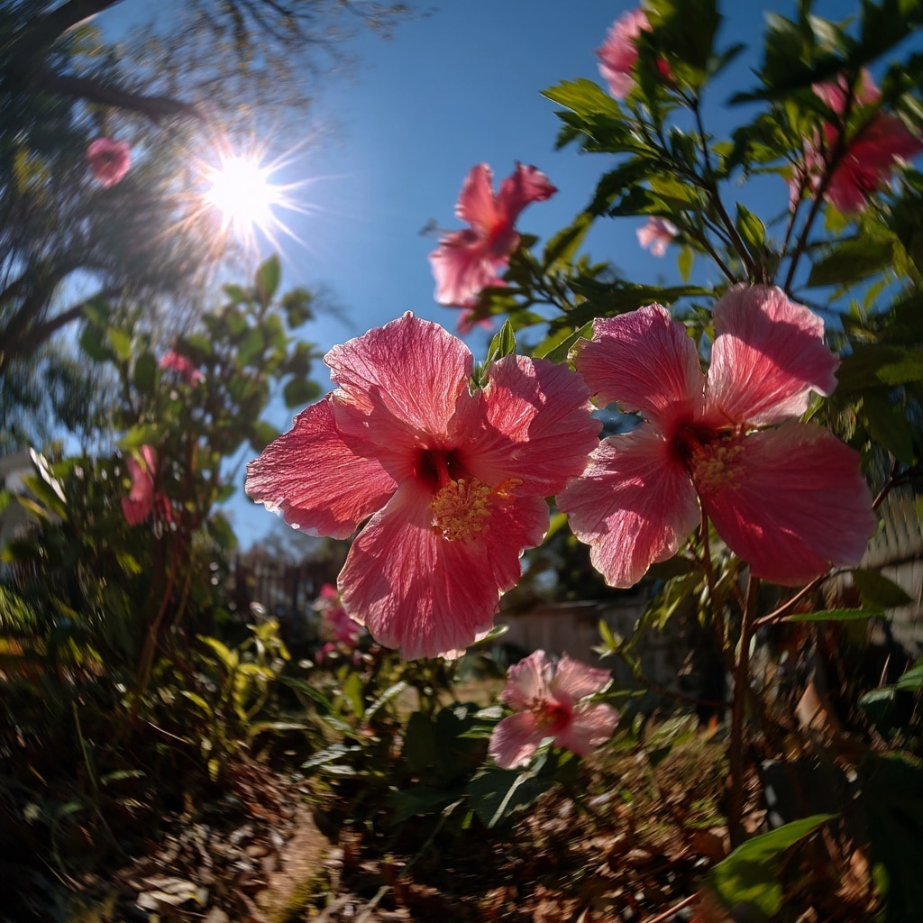 . Daylight Affects When Hibiscus Flower Blooms