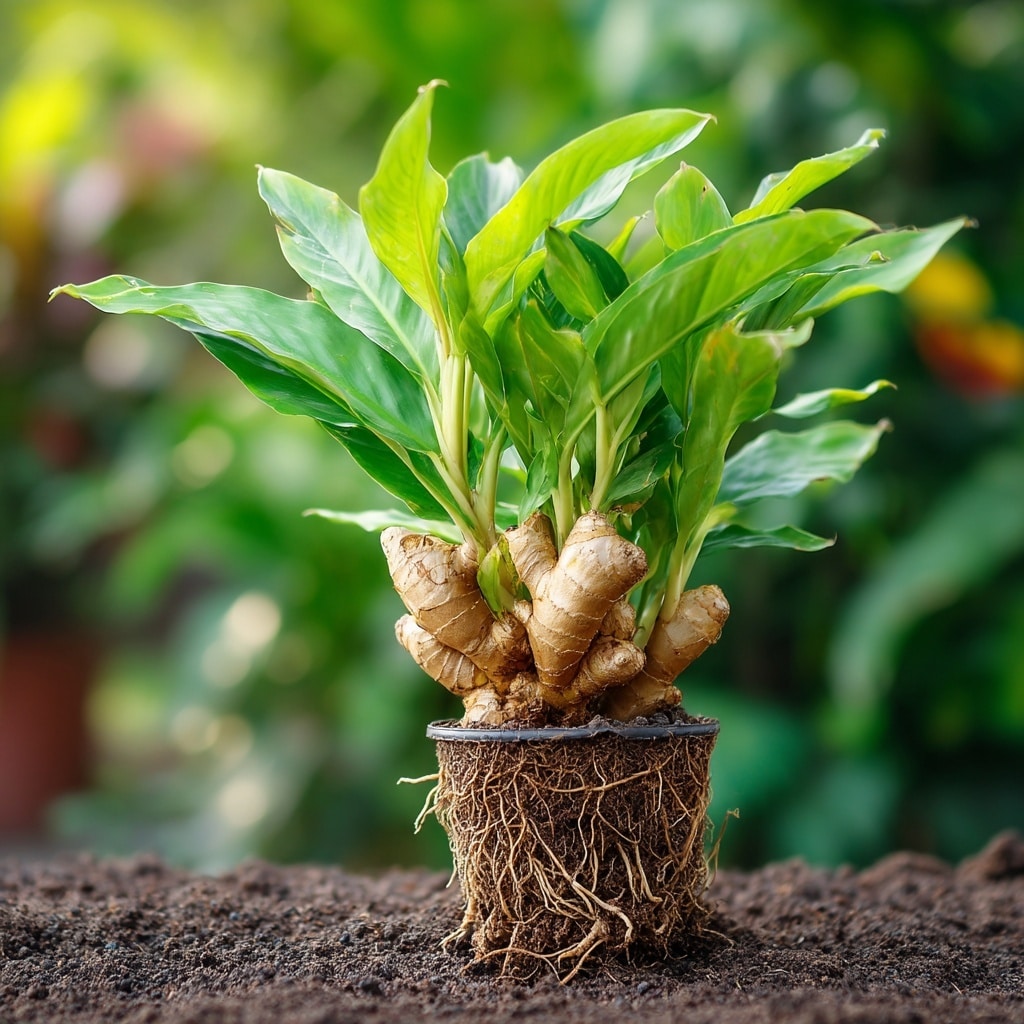 5 Medicinal Plants to Grow at Home Naturally 6 Ginger – A Spicy Root with Healing Powers