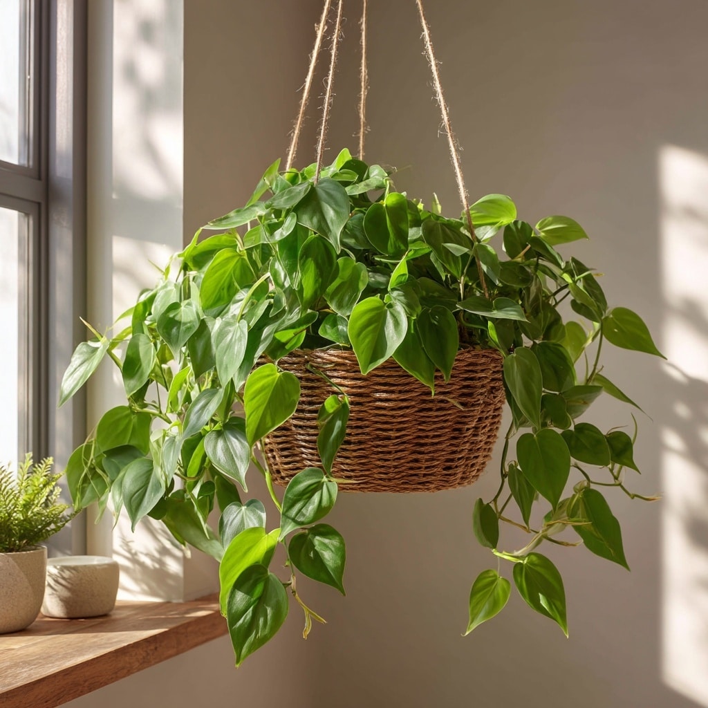Potted Plants to Gift Instead of Flowers This Valentine’s Day 6 Heartleaf Philodendron
