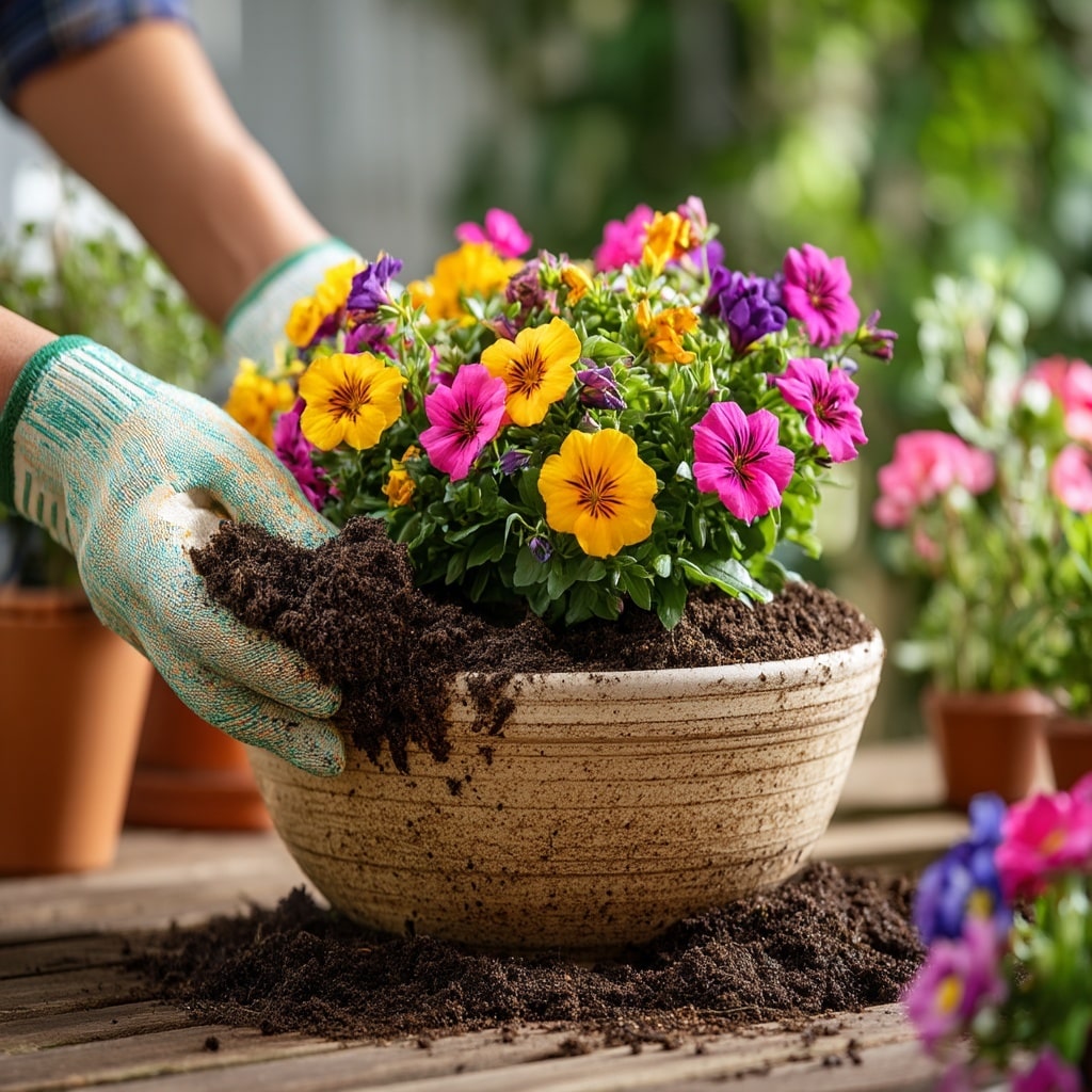 How to Plant a Sun-Loving Outdoor Container