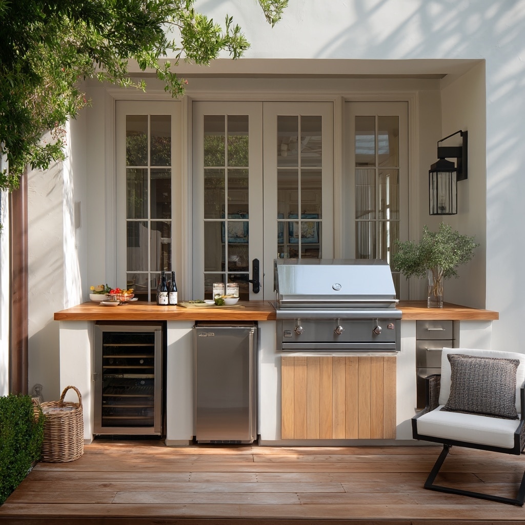 Keep the Cooking Area Simple and Stylish