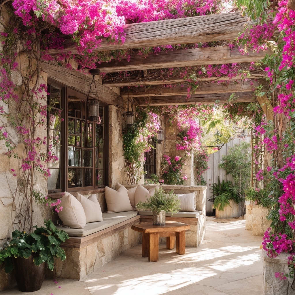 Mediterranean Backyard Ideas for a Stunning Retreat 8 Pergolas and Trellises