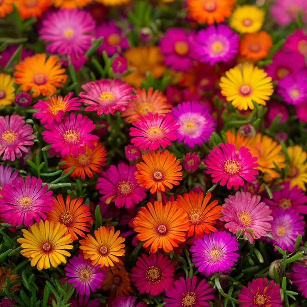 10 Colorful Plants That Will Transform Your Garden 6 ‘Harlequin Mix’ Livingstone Daisy