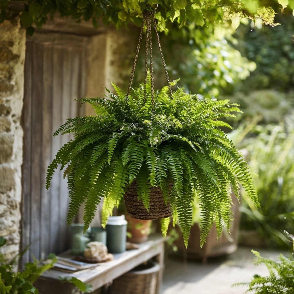 8 Best Hanging Flowers for Beautiful Garden Baskets 10 Boston Ferns