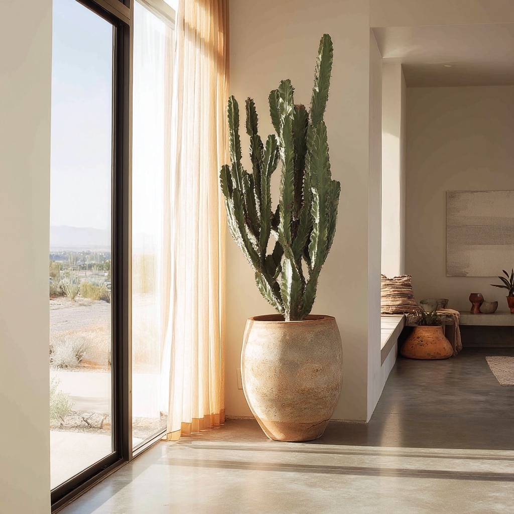 9 Aesthetic Plants to Style Your Space Beautifully 9 Cactus (Euphorbia)