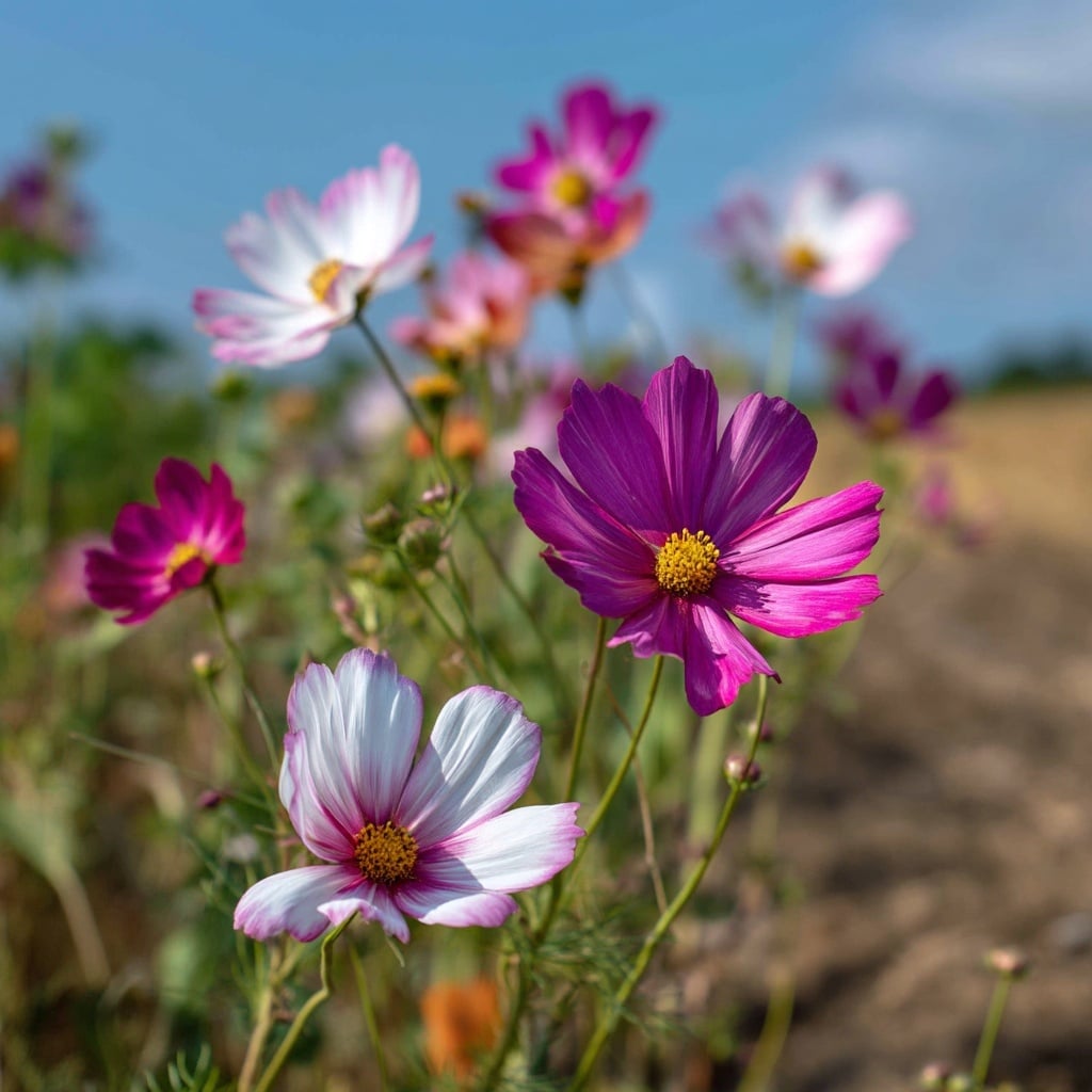 10 Best Full Sun Plants That Love Heat & Need Little Care 9 . Cosmos