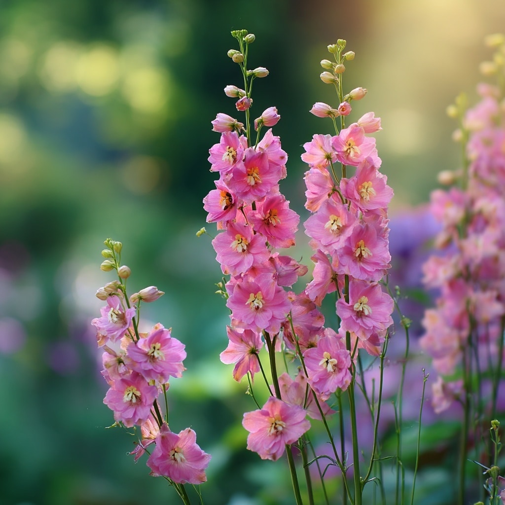 10 Pink Flowers for the Birthday Girl Who Loves Pink 9 Delphinium