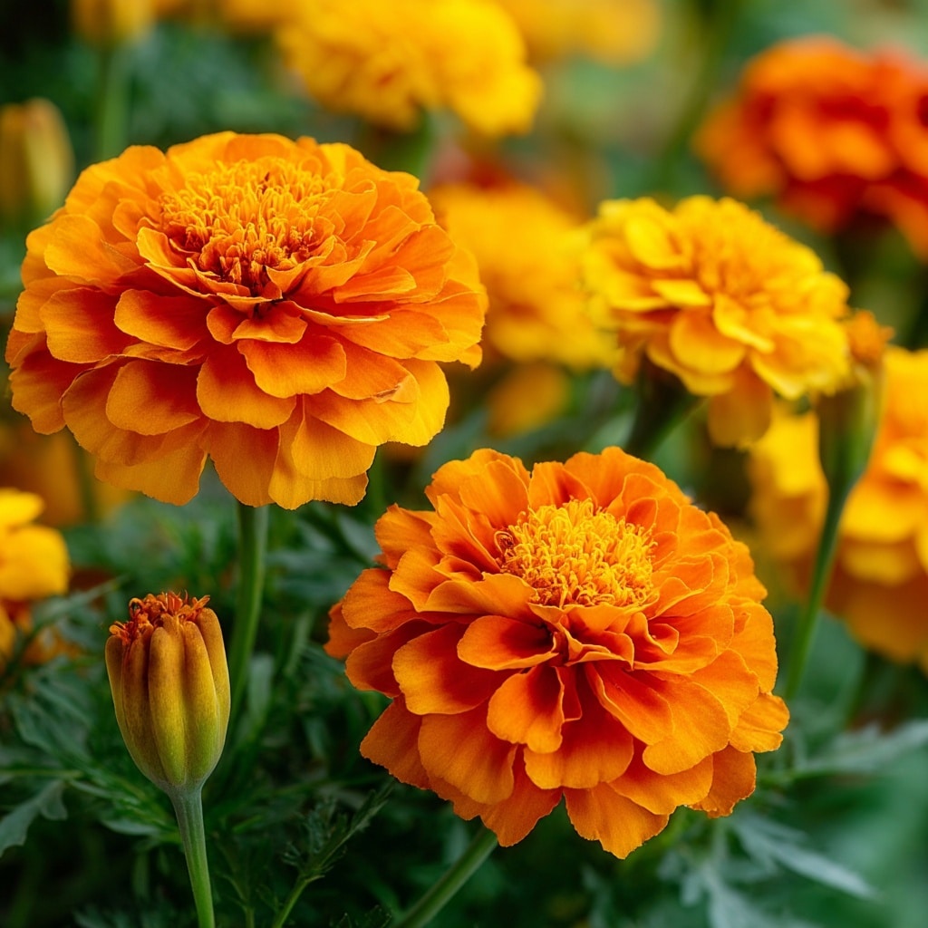 10 Best Full Sun Plants That Love Heat & Need Little Care 10 Marigold
