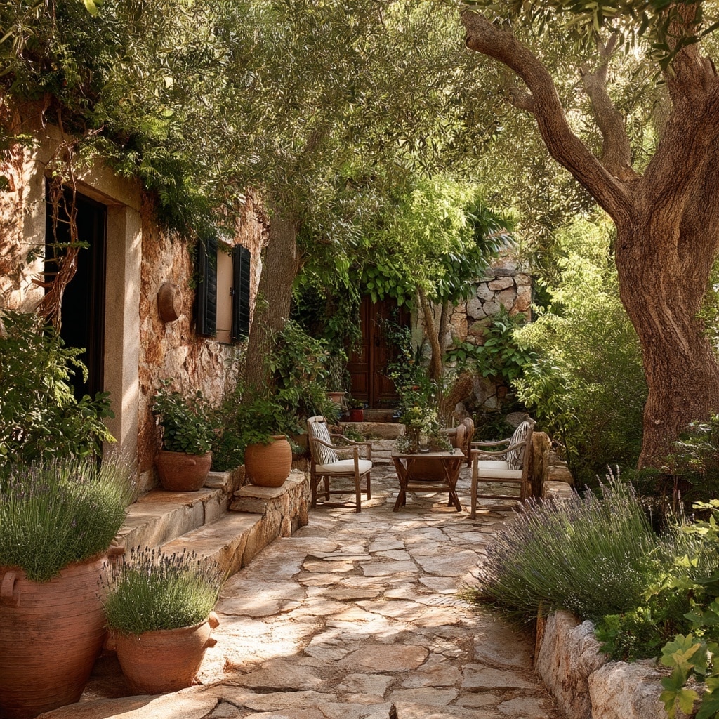 Backyard Landscaping Designs: 11 Ideas to Transform Your Yard 19 . Mediterranean Landscape Design