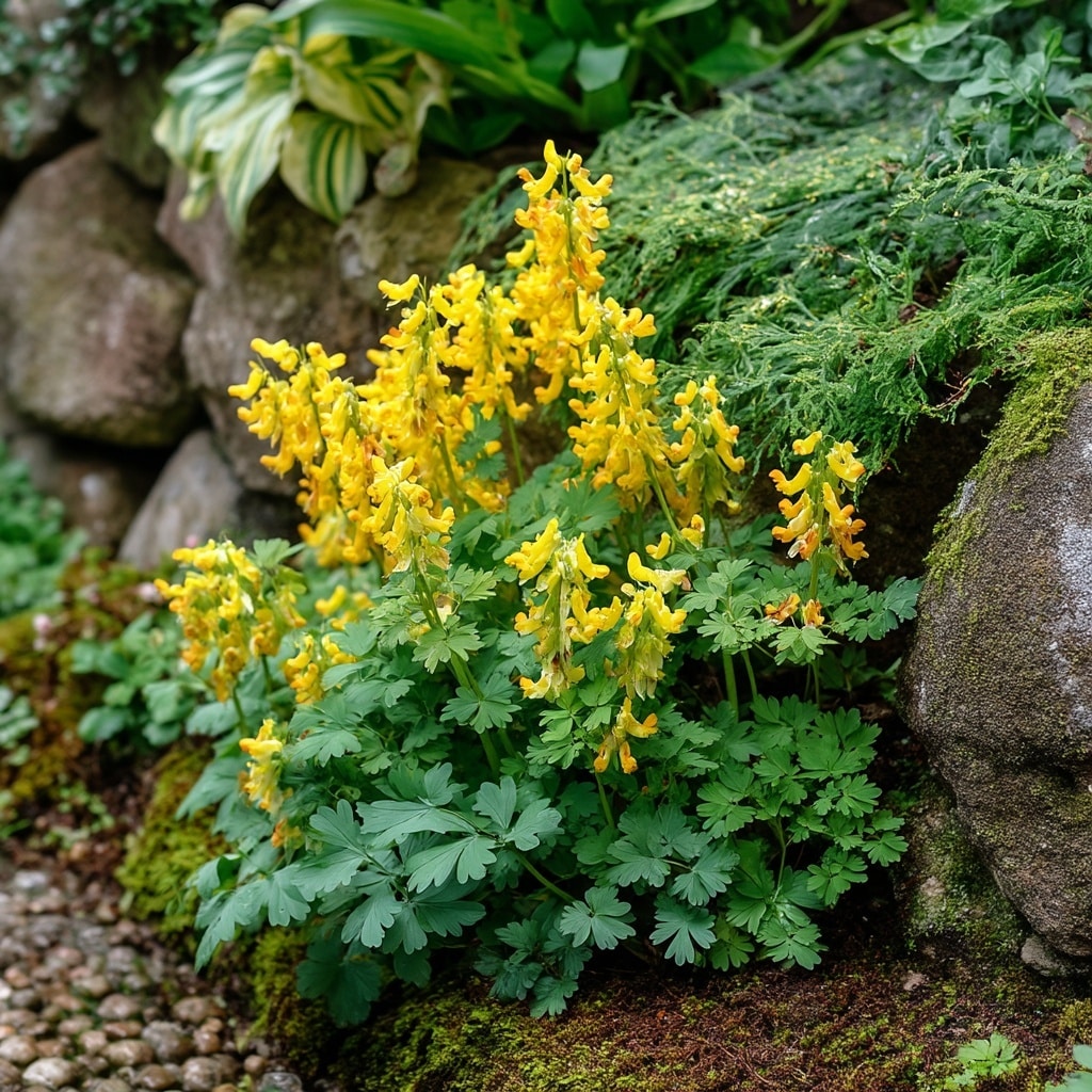 10 Best Shade Plants for Low-Light Gardens 8 Yellow Corydalis