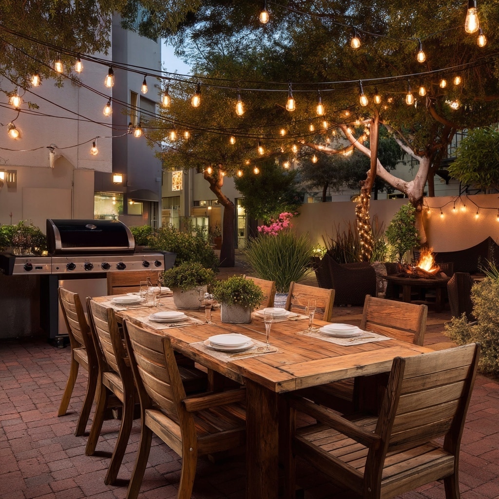 12 Outdoor Ideas for a Cozy Backyard Setup 9 Alfresco Dining Done Right