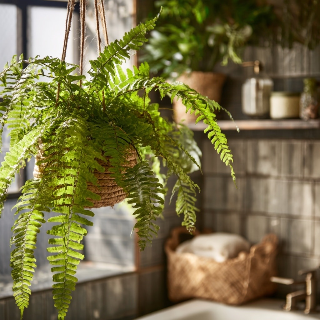 10 Best House Plants for Every Room 10 Boston Fern — Bathroom