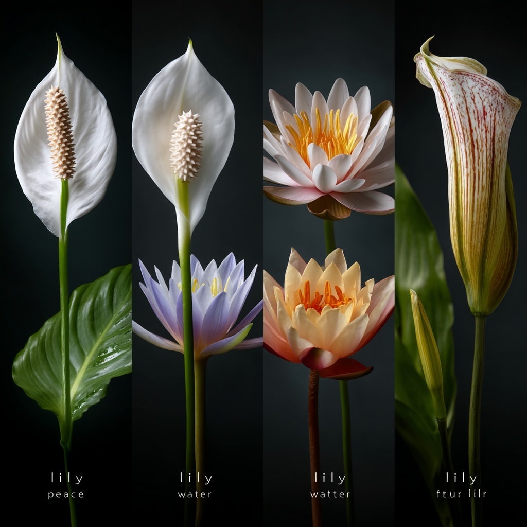 Frequently Confused Plants What’s Not a True Flower Lily