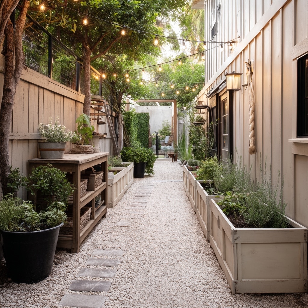 10+ Grassless Backyard Ideas That Are Low Maintenance 10 Side Yard Paths Turned Into Functional Zones