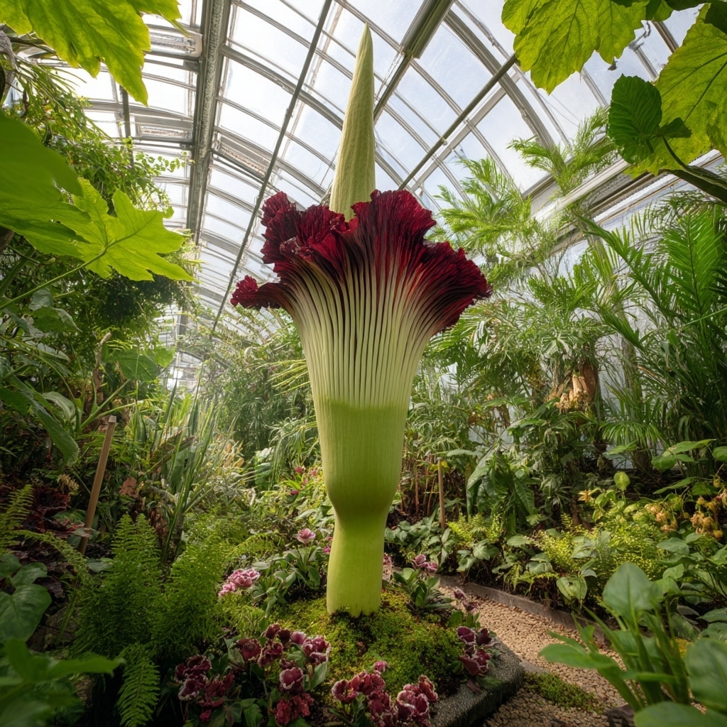 . Titan Arum (Corpse Flower)