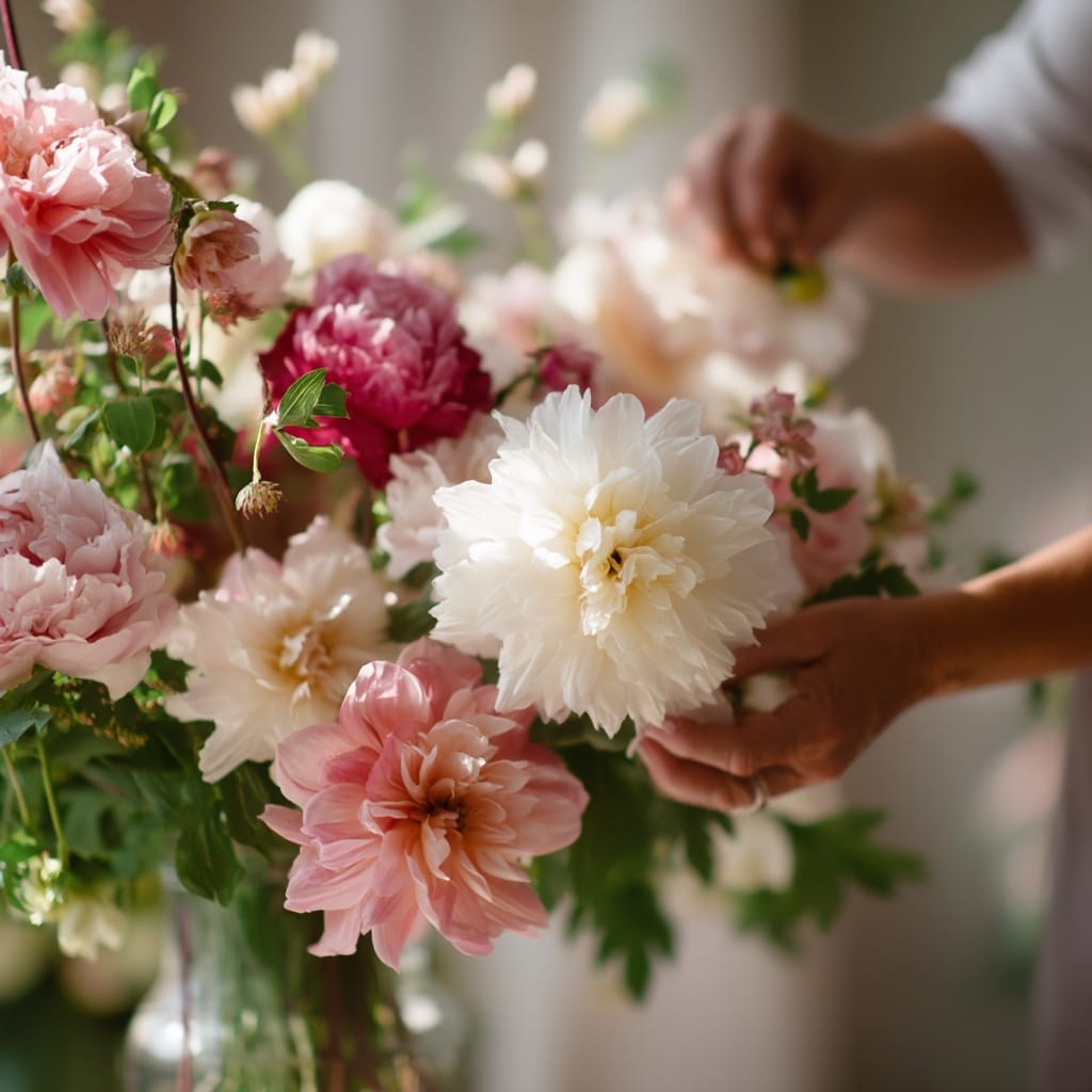 How to Make Flower Arrangements Like a Pro 9 Add Focal Flowers