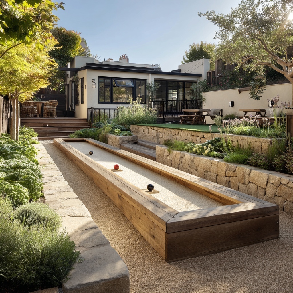 Large Backyard Landscaping Ideas for Functional Outdoor Living 7 Add a Space for Outdoor Games and Leisure