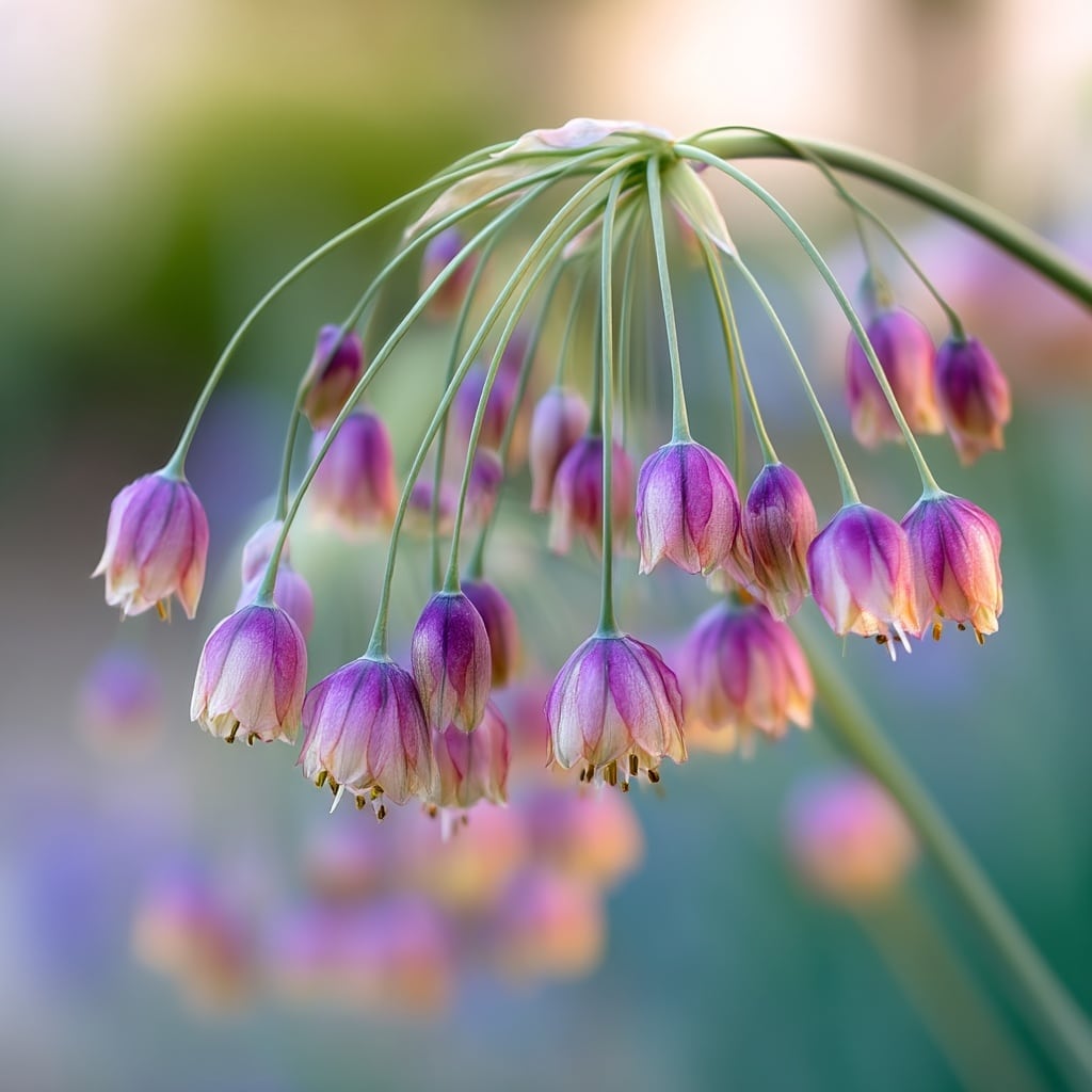 15 Unique Flowers to Make Your Garden Stand Out 3 Allium Bulgaricum (Nectaroscordum siculum)