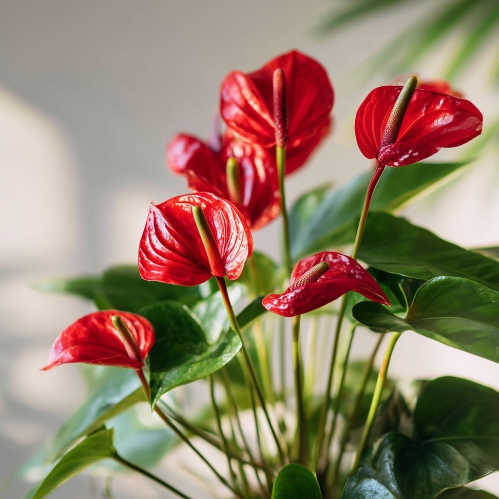 15 Unique Flowers to Make Your Garden Stand Out 16 Anthurium (Anthurium andraeanum)