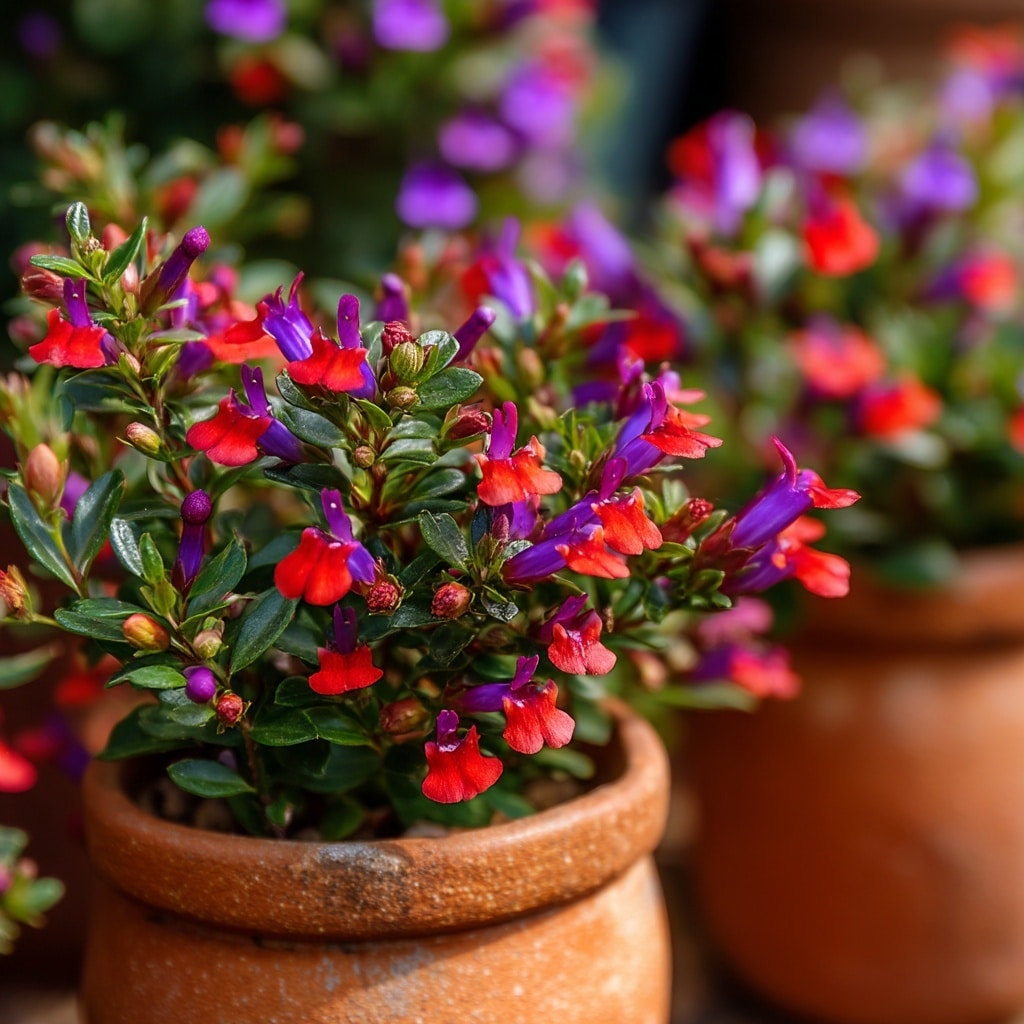 15 Unique Flowers to Make Your Garden Stand Out 5 Bat Face Cuphea (Cuphea llavea)