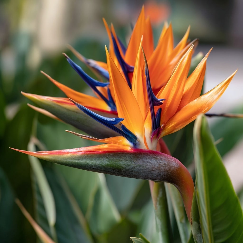 15 Unique Flowers to Make Your Garden Stand Out 15 Bird of Paradise (Strelitzia reginae)